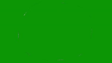 Beyaz çerçeveli yeşil bir arkaplan