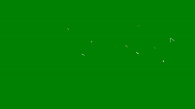 Yeşil yapraklı arka plan. vektör illüstrasyonu.