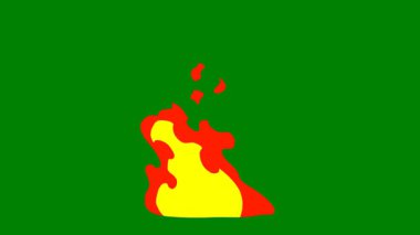 Simge vektör resimlemesini ateşle