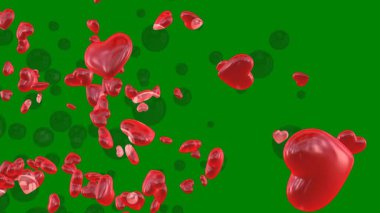 Disklerle açık yeşil vektör dokusu. Soyut gradyan şekilli renkli çizimler. Reklamlarınız için tasarım, afiş.