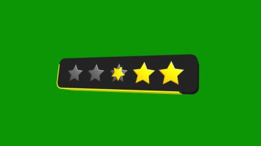 Yıldız simgesi. düz dizayn biçimi 10