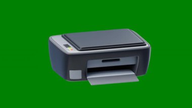 3D render, atm, izole edilmiş beyaz arkaplan, kırpma yolu