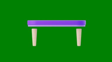 Dondurma çubuğu yeşil arka planda