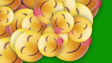 Beyaz arka planda yeşil ve kırmızı paralar. en üstteki görünüm