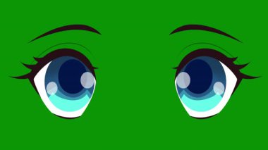 Uzun burunlu yeşil gözler