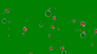 Noel arka plan kırmızı topları ile