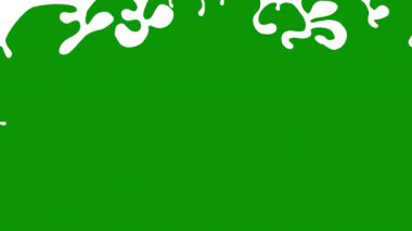 Yeşil konfeti. Şenlikli tatil geçmişi.