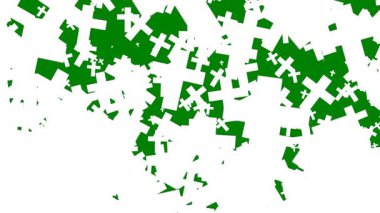 açık yeşil vektör arkaplanı üçgenler, çizgiler.