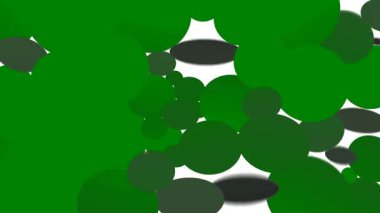 Yeşil yapraklı soyut arkaplan