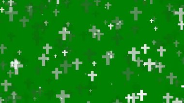 Çokgen biçimli Açık Yeşil vektör arkaplanı.