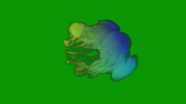 yeşil eğimli soyut arkaplan. vektör tasarımı.