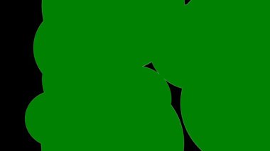 Soyut yeşil arkaplan, vektör illüstrasyonu