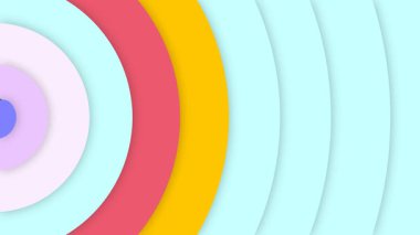 Daire saydam arka plan - eğilim seamless modeli.