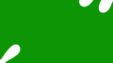 Yeşil ve beyaz renkli soyut arkaplan