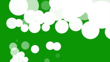 Soyut Yeşil ve Beyaz Arkaplan