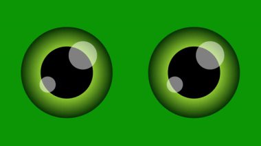 Gölgeli yeşil göz