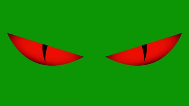 Yeşil Cadılar Bayramı Balkabağı Suratı