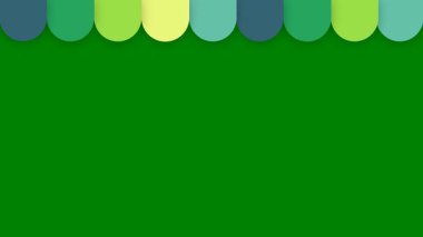 yeşil, mavi, mavi, sarı soyut arkaplan