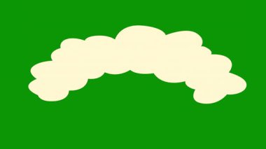 Bulut simgesi. Web tasarım stili