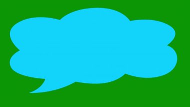 Bulut simgesi. Bu vektör sembolü yeşil renkle çizilmiş ve beyaz arkaplanda izole edilmiş..