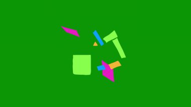 Tasarım ve tebrik kartı tasarımı için soyut renkli arkaplan