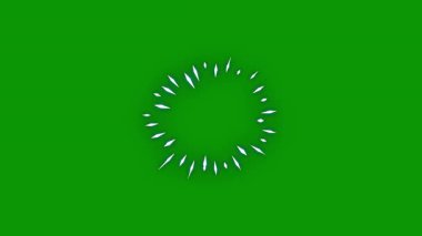 Yeşil arkaplanlı yeşil noel yıldızı