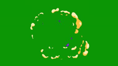 çok sayıda soyut arkaplan ile yeşil renk