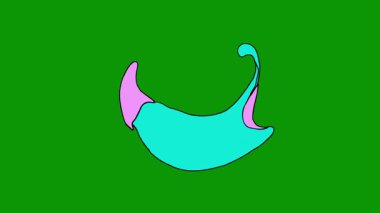 Projeleriniz için renkli soyut arkaplan, afiş, kartvizit, şablon