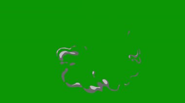 soyut yeşil renk bulutları arkaplan, sanat duvar kağıdı,