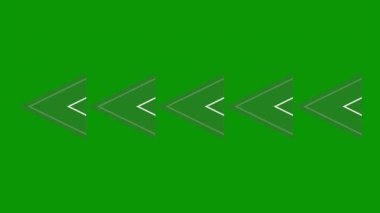 yeşil oklar arkaplan vektör illüstrasyonu