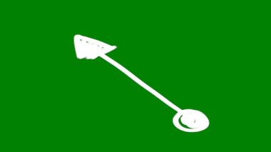 bayrak ikonu vektör illüstrasyonu