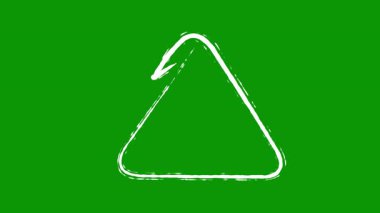 Basit bir baston çizimi.