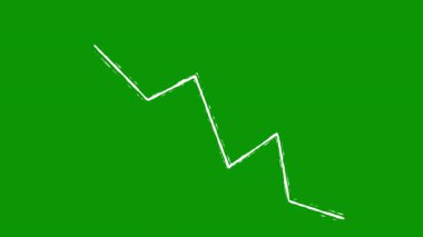 Grafik simgesi büyüyor. Vektör illüstrasyonu