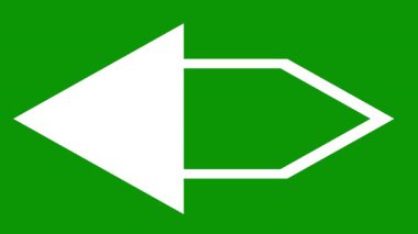 sağ ok simgesi yeşil