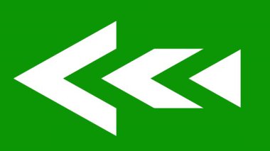 Ok simgesi. Yönlendirme simgesi vektörü. yön işareti.