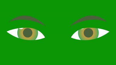 İnsan gözü vektör çizim