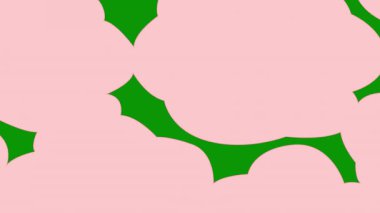 Koyu arkaplanda çok renkli yarı şeffaf halkalar. 3d illüstrasyon