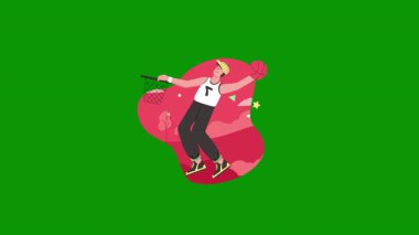 Futbolcu iş başında.