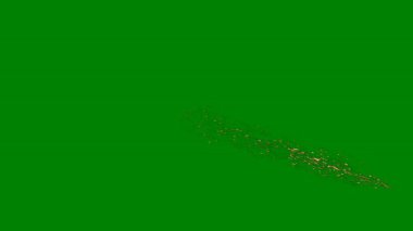 green leaf background, vector illustration