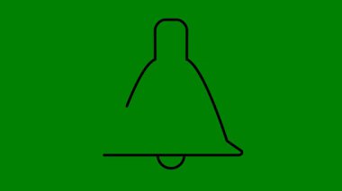 Noel bell vektör çizim.