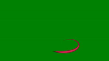 Fas bayrağı, yılın renginde kalp şeklinde..