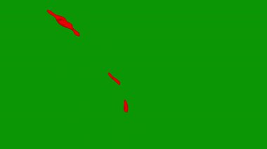 Soyut geometrik desenli yeşil gradyan arkaplan