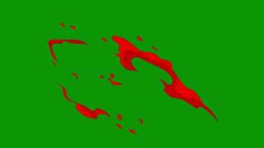 yeşil ve kırmızı arka plan