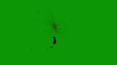 Yeşil yapraklı arka plan. vektör.