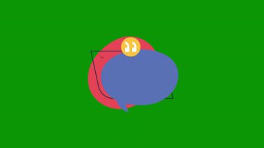 düz renk daire çizgi filmi