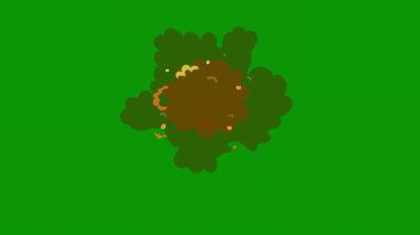 Yumuşak gölgeli yeşil arkaplan