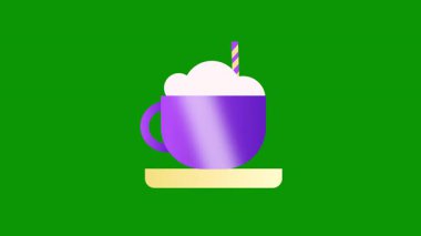 Kupası simge, düz tasarım