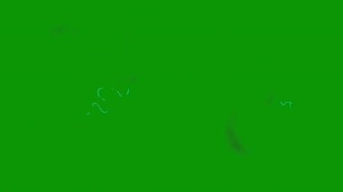 fantezi kaotik renkli fraktal desen. Soyut fraktal şekiller. 3d resimleme arkaplanı veya duvar kağıdı oluşturuluyor