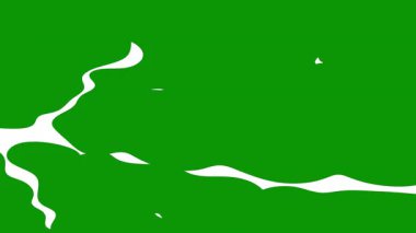 Yeşil konfeti. düşen kutlama arkaplanı.