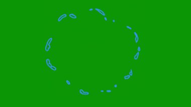 bir sürü farklı işareti olan yeşil arkaplan